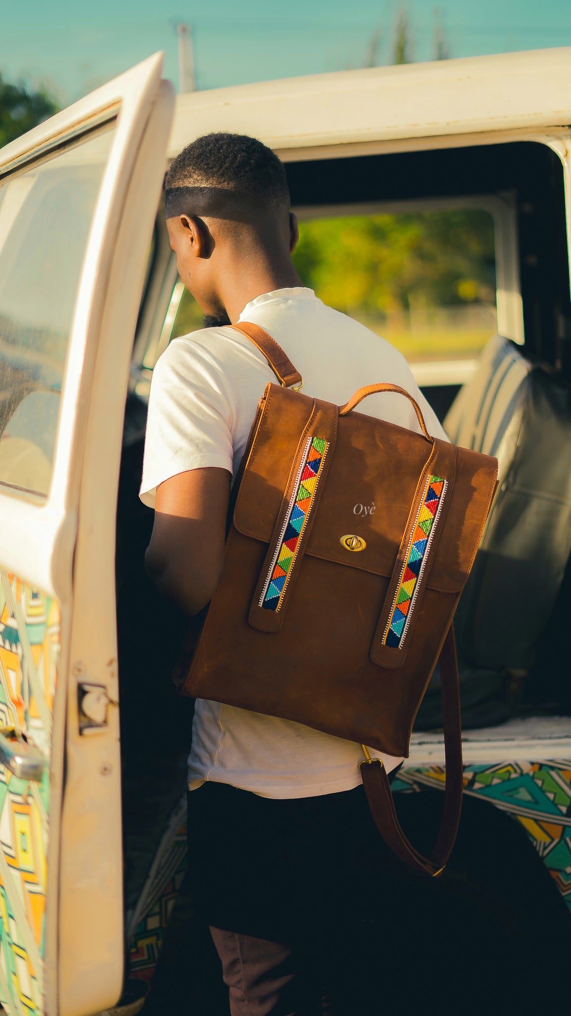 Akinyi bag (chestnut )