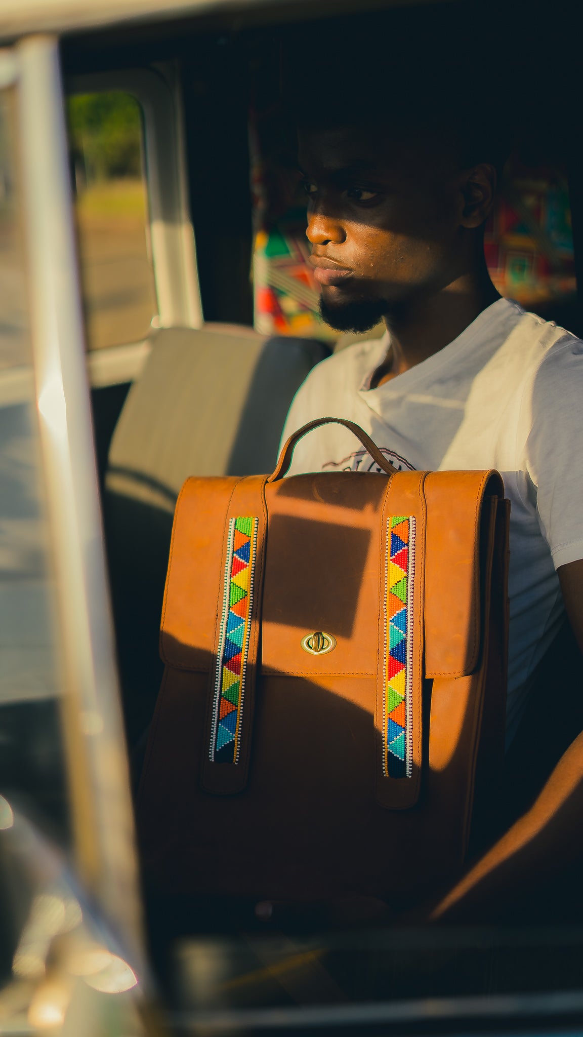 Akinyi bag (chestnut )
