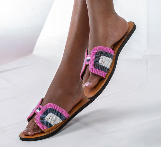 Emma Butterfly Sandals (pink)