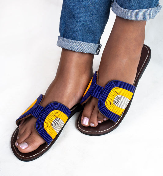 Emma Butterfly Sandals (midnight blue)